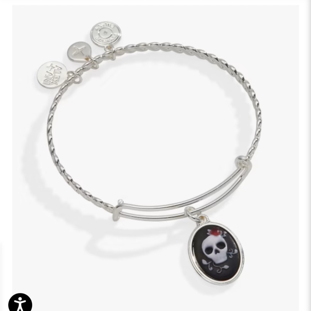 I’m in search of this bracelet. Halloween Floral Skeleton
Bangle